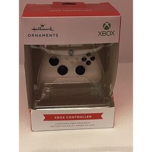 New Hallmark 2024 White‎ Xbox Video Game Controller Christmas Ornament